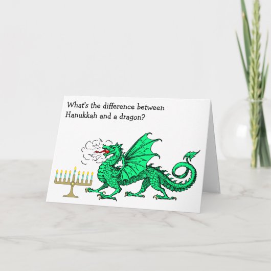 ハヌカおもしろいカード シーズンカード (正面)