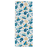 ハヌカお洒落ーパターン ワインギフトバッグ (裏面)