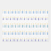 ハヌカお洒落ー盛り合わせ ラッピングペーパーシート (正面)