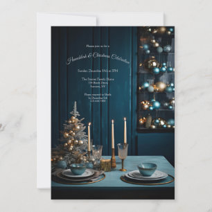 ハヌカとクリスマスのパーティー 招待状