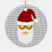 ハヌカとクリスマス セラミックオーナメント (裏面)