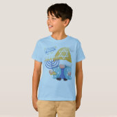 ハヌカのおめでとう Tシャツ (正面フル)
