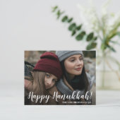 ハヌカのお祝い写真ポストカード シーズンポストカード (スタンド正面)