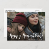 ハヌカのお祝い写真ポストカード シーズンポストカード (正面/裏面)