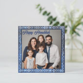 ハヌカのご挨拶、カスタムテキストです シーズンカード (スタンド正面)