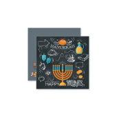 ハヌカのご祝儀 ノートカード (正面/裏面インサイチュ)