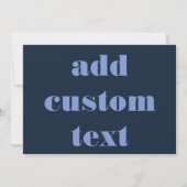 ハヌカのカスタムカード 招待状 (裏面)