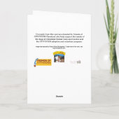 ハヌカのカード カード (裏面)