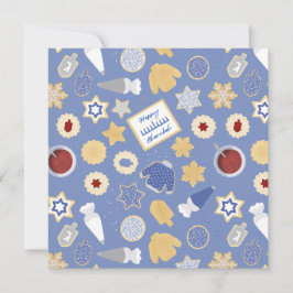 ハヌカのクッキー パーティー カード