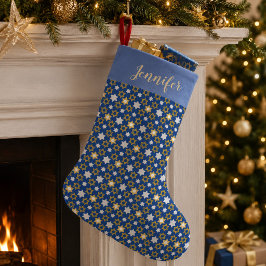 ハヌカのスター・オブ・ダビデのユダヤ教 スモールクリスマスストッキング