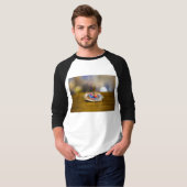 ハヌカのドライデルギフト八角形の台座 b tシャツ (正面フル)