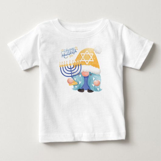 ハヌカのノーム ベビーTシャツ (正面)