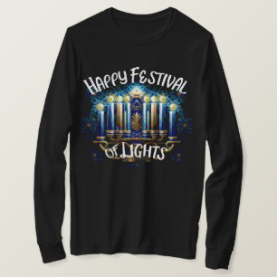 ハヌカのメノーラー祭 Tシャツ