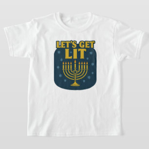 ハヌカの子供たちよ、輝きを！ Tシャツ