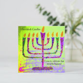 ハヌカの招待状 招待状 (スタンド正面)