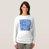 ハヌカの星とドライデルのお祝い Tシャツ (正面フル)
