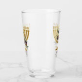 ハヌカの楽しいエンターテイメント タンブラーグラス (左)