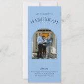 ハヌカの祝いをしよう カード (正面)