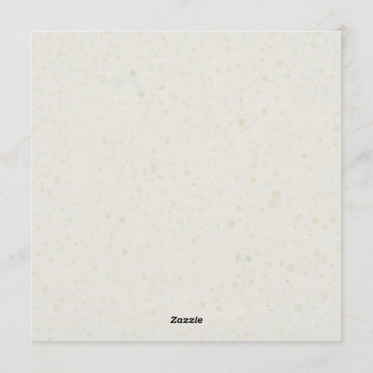 ハヌカの祝福 - 祖父と子供 招待状 (裏面)