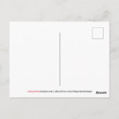 ハヌカの花輪 ポストカード (裏面)