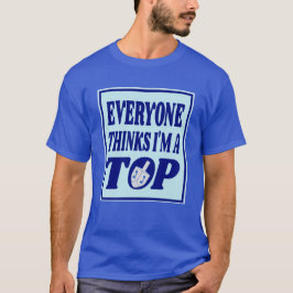 ハヌカの面白いブルーTシャツ ジョーク ドレイデル Tシャツ