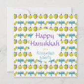 ハヌカカスタムカかわいいカードの名前を追加 シーズンカード (正面)