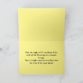 ハヌカカード サンキューカード (内部)