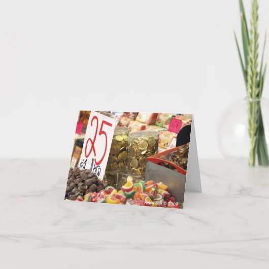 ハヌカカード シーズンカード (正面)