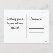 ハヌカカード シーズンポストカード (裏面)