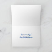 ハヌカグリーティングカード シーズンカード (内部)