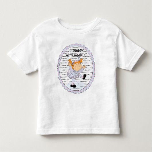 ハヌカッハ　ハッピー　ベビー　Tシャツ トドラーTシャツ (正面)