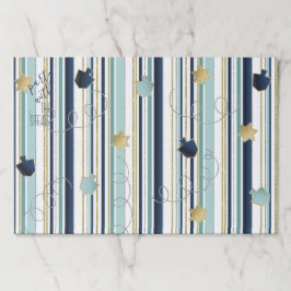 ハヌカティアウェイランチョンマットパッドザニューエレガントトー ペーパーパッド