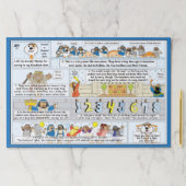 ハヌカティアウェイランチョンマットパッド/ハヌカー物語 ペーパーパッド (インサイチュ)