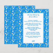 ハヌカパーソナライズされたーパターン (正面/裏面)