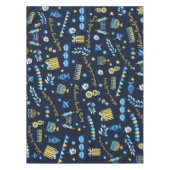 ハヌカパーソナライズされたーパーティー(ユダヤ教)メノラードレデル テーブルクロス (正面)