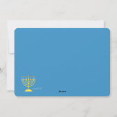 ハヌカフォトホリデーカード2 シーズンカード (裏面)