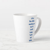 ハヌカマグ カフェラテマグ (右アングル)