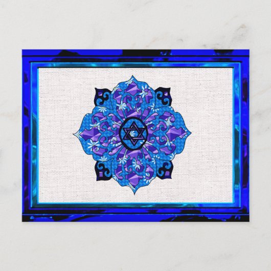 ハヌカマンデラ シーズンポストカード (正面)