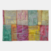 ハヌカメノラファンキース キッチンタオル (横)