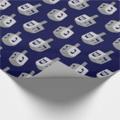 ハヌカモダンーパターン ラッピングペーパー (角)