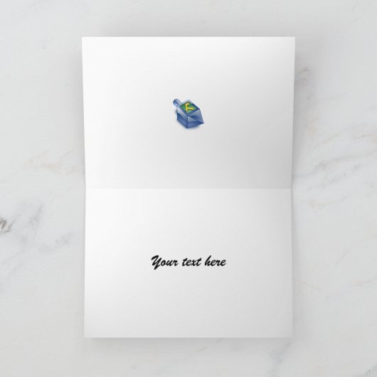 ハヌカーおもしろい・教育子供へ会 シーズンカード (内部)