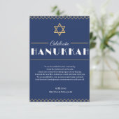 ハヌカーお祝いに参加！」 サンキューカード (スタンド正面)