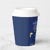 ハヌカーお祝いに参加！」 紙コップ (右)