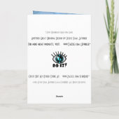 ハヌカーが大好き!(カスタマイズ) シーズンカード (裏面)