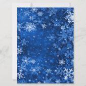 ハヌカーのカスタムなパーティの招待状 招待状 (裏面)