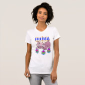 ハヌカーの子猫 Tシャツ (正面フル)