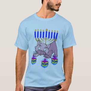 ハヌカーの子猫 Tシャツ