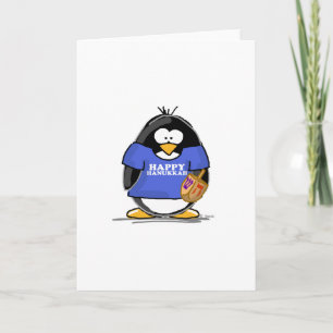 ハヌカーの幸せなペンギン シーズンカード