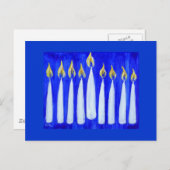 ハヌカーの幸せな郵便はがき シーズンポストカード (正面/裏面)