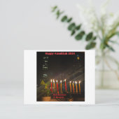 ハヌカーはがき ポストカード (スタンド正面)